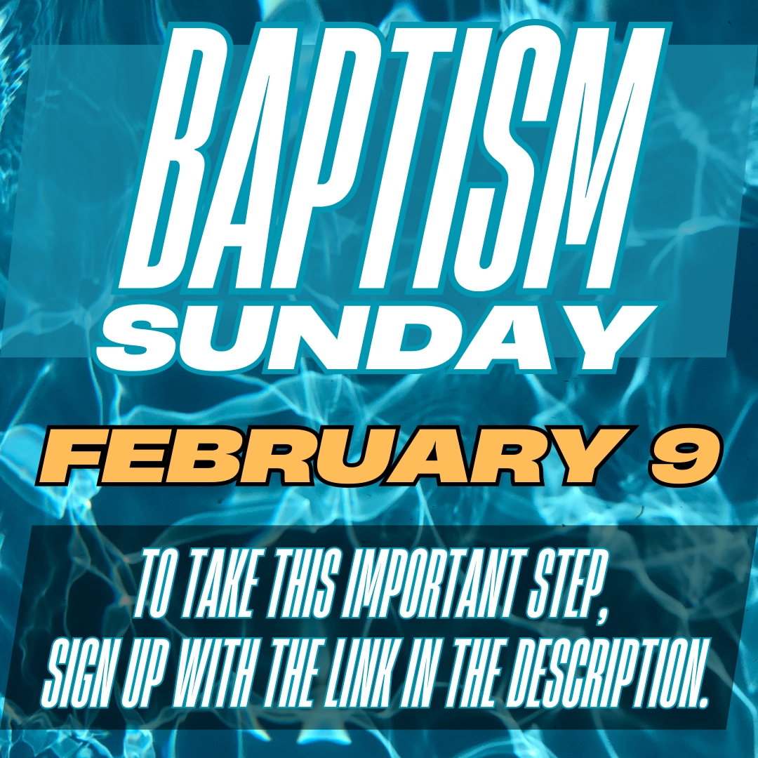 Central Church Baptism Sunday